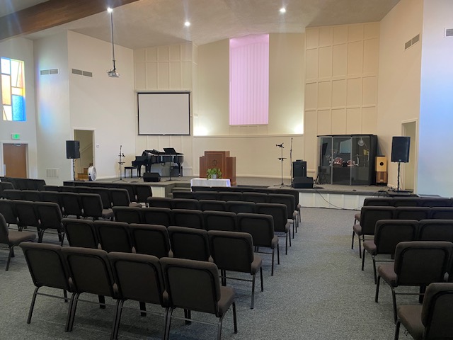 Hope for Lompoc - Sanctuary With Chairs Stacked